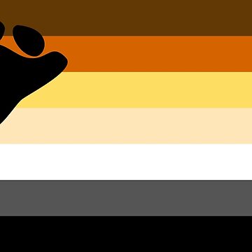 Artwork thumbnail, Bear Brotherhood Pride Flag by allhistory