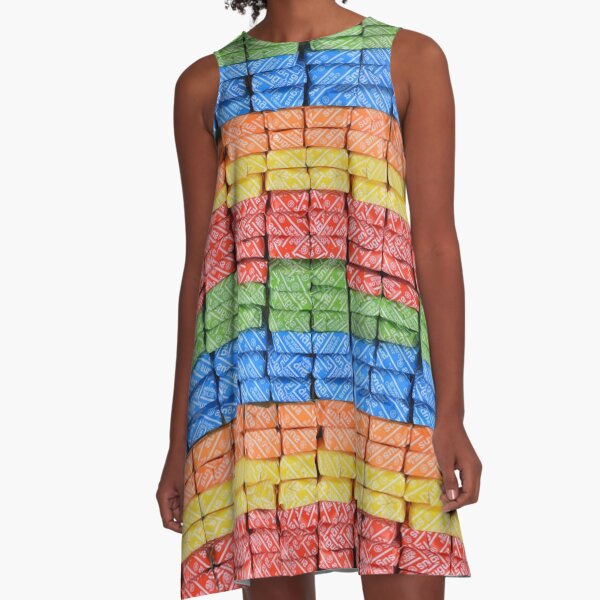 Sugus Swiss chewy candy A-Line Dress