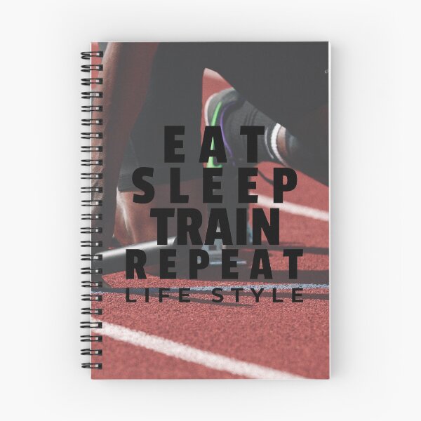 Item preview, Eat, Sleep, Train, Repeat Design designed and sold by KleinJenny.