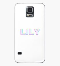 Personalised - Lily Case/Skin for Samsung Galaxy