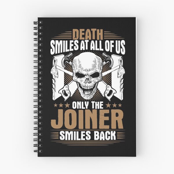 Item preview, Joiner Carpenter Death Smiles Gift Present designed and sold by Krautshirts.