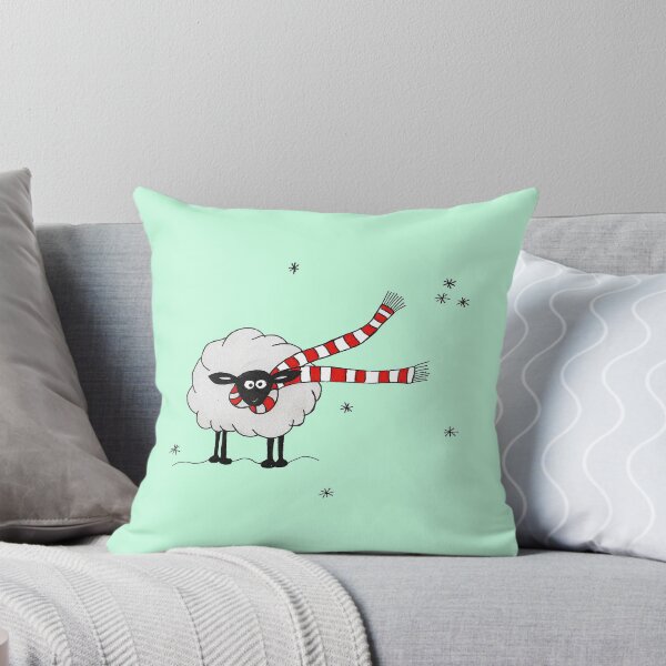 Item preview, Sheep with scarf designed and sold by Salomėja MayBeeInk.
