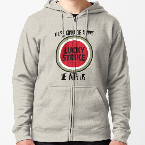 mad men lucky strike pitch Zipped Hoodie