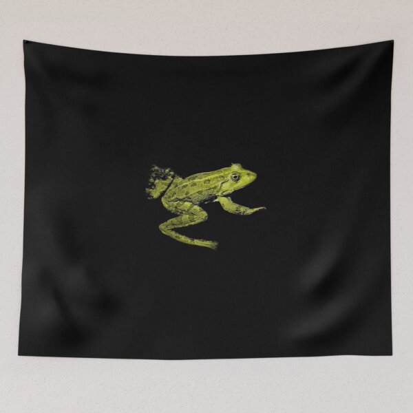 Item preview, Green frog. Quack frog prince fairy tale designed and sold by Elpano.