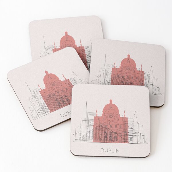 Item preview, Dublin Landmarks Poster designed and sold by A Deniz Akerman.