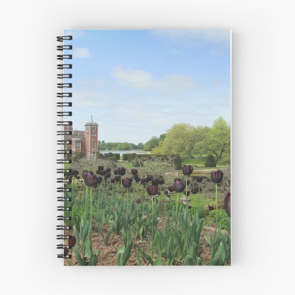 Item preview, Tulips lead the way towards Blickling hall designed and sold by miradorpictures.
