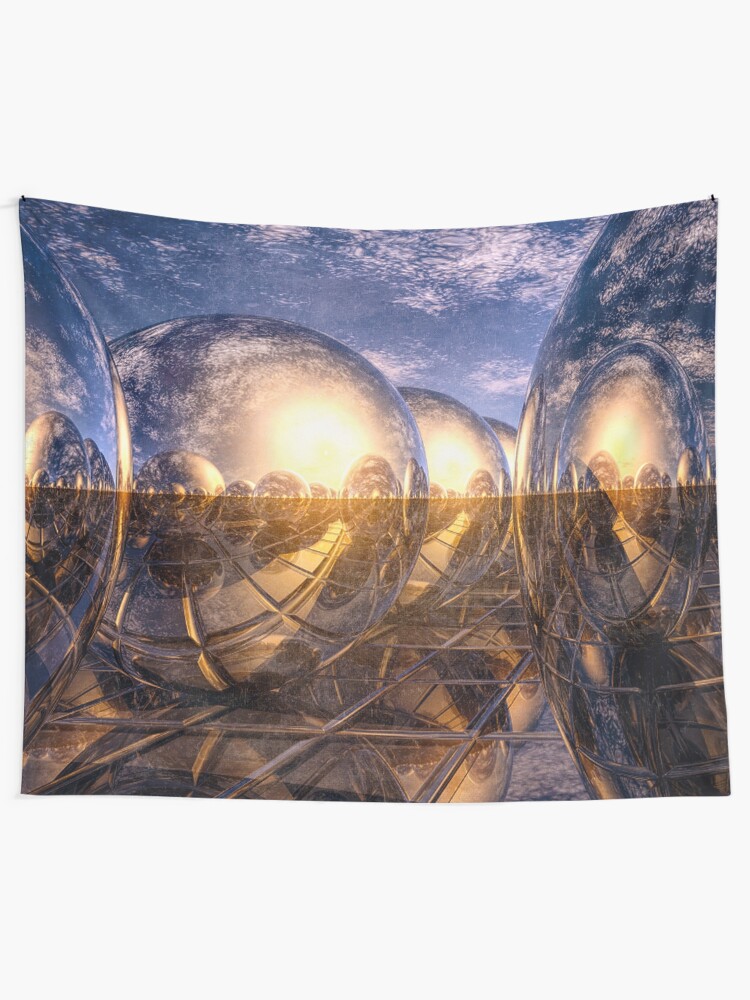 Alternate view of Metallic Reflections of 3D Tapestry