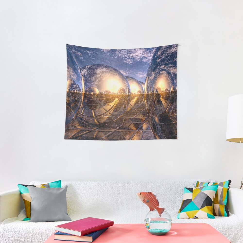 Metallic Reflections of 3D Tapestry