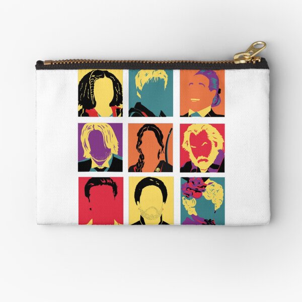 Hunger Games characters Zipper Pouch