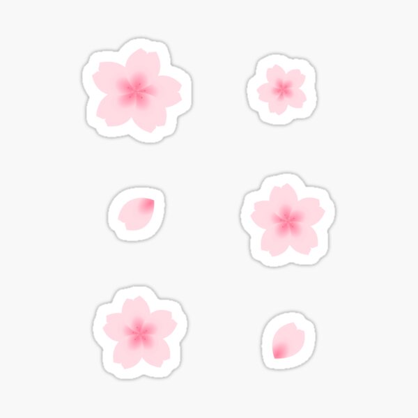 Sakura Stickers | Redbubble