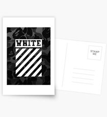 Off-White Bape Camo Postcards