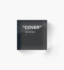 Off-White Cover Acrylic Block