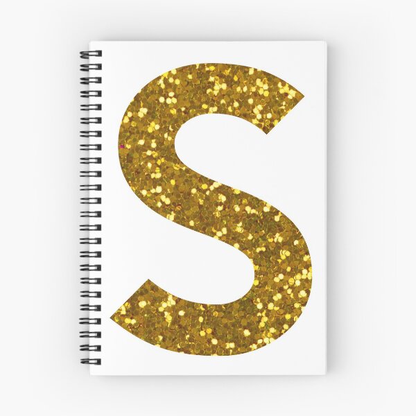 Item preview, GOLD LETTER S GOLD GLITTER designed and sold by Pascally.