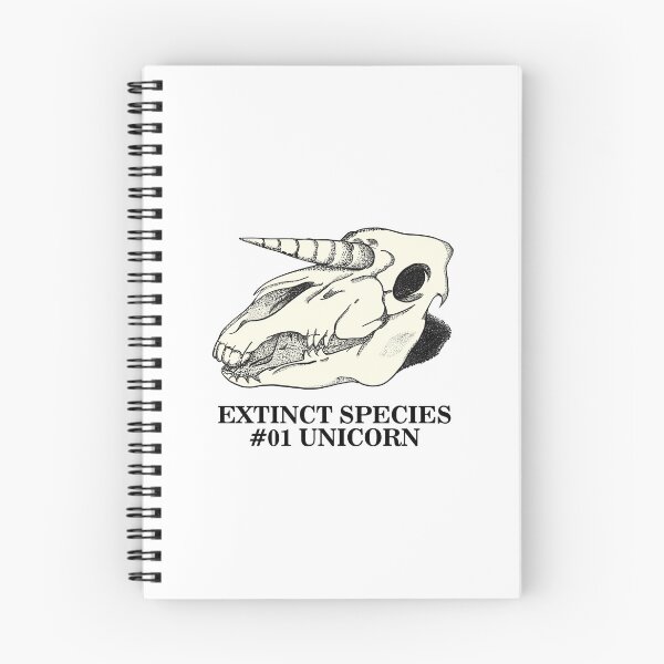 Item preview, Exctinct Species #01 Unicorn (Black Type) designed and sold by Luthfi-Lmy.