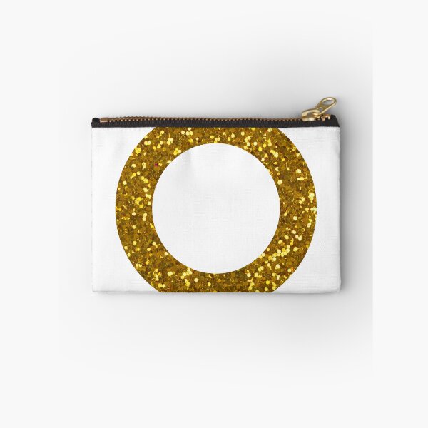 Item preview, GOLD LETTER O GOLD GLITTER designed and sold by Pascally.
