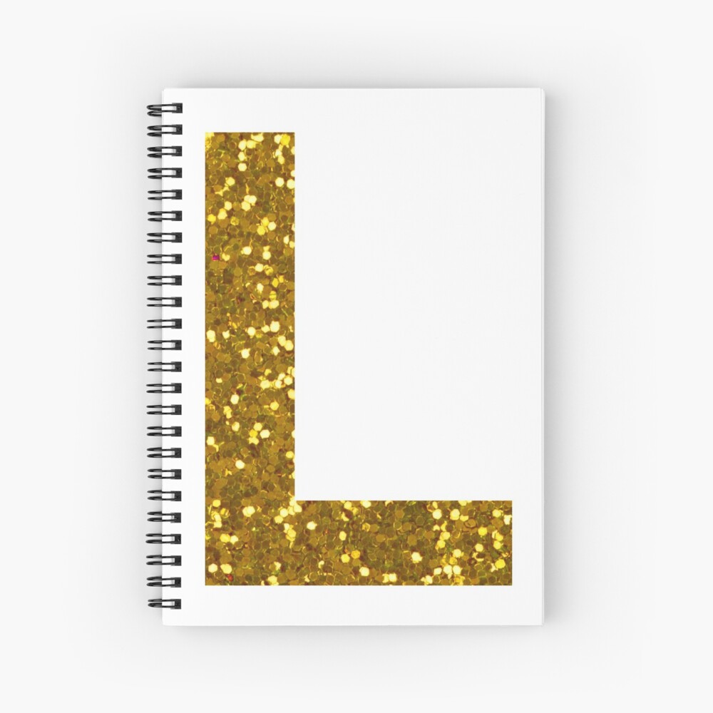 gold letter l gold glitter art print for sale by pascally redbubble