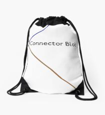 Connector Blob Drawstring Bag