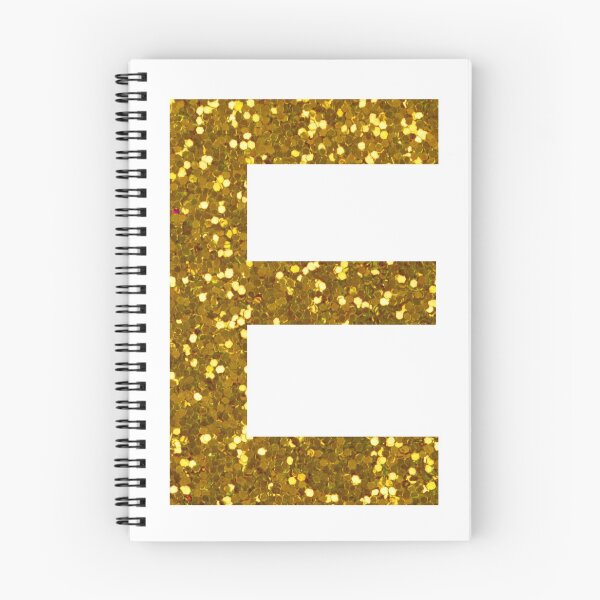 Item preview, GOLD LETTER E GOLD GLITTER designed and sold by Pascally.