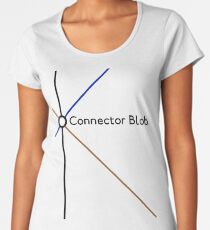 Connector Blob Women's Premium T-Shirt