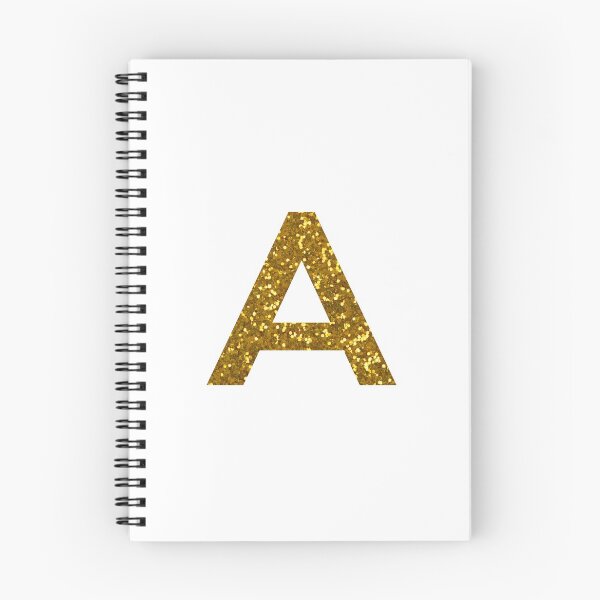 Item preview, GOLD LETTER A GOLD GLITTER designed and sold by Pascally.
