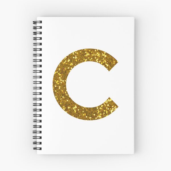 Item preview, GOLD LETTER C GOLD GLITTER designed and sold by Pascally.