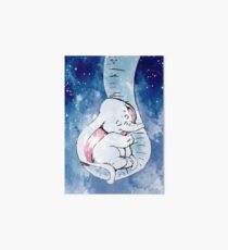 Dumbo und seine Mutter, Mutter und Babyelefant Galeriedruck
