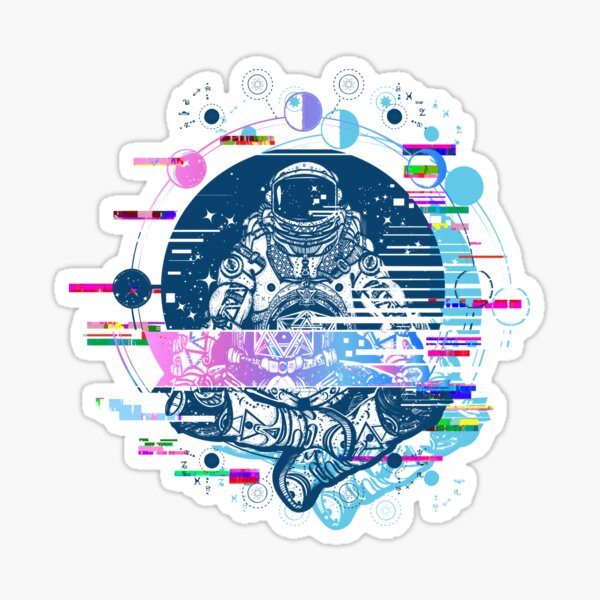 Falla de astronauta Pegatina