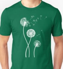 Dandelion Seeds Blowing In The Wind T Shirt Unisex T-Shirt