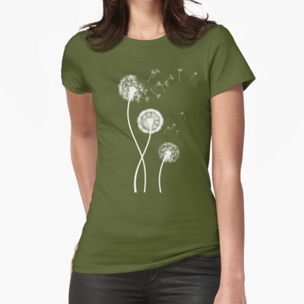 Item preview, Dandelion Seeds Blowing In The Wind T Shirt designed and sold by bitsnbobs.