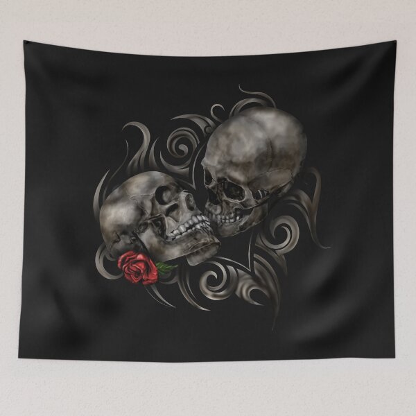 Item preview, Skulls in Love  designed and sold by Nartissima.