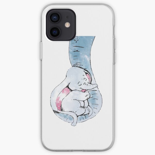 Dumbo y su madre Funda blanda para iPhone