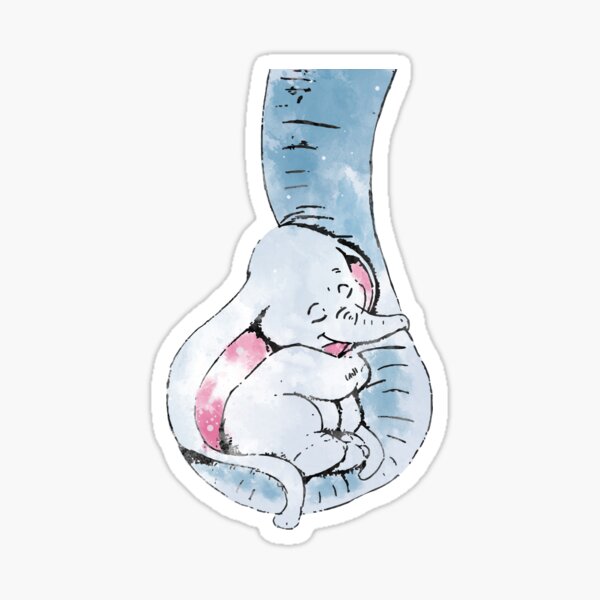 Dumbo et sa mère Sticker