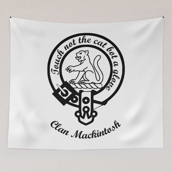 Artikelvorschau, Mackintosh Scottish Clan Nachname entworfen und verkauft von BagTown Clans.