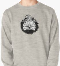 Sudadera cerrada Montaña y brújula