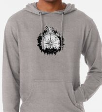 Mountain and compass Lightweight Hoodie