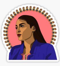 Alexandria Ocasio Cortez Sticker