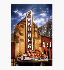 The Warner Theater Photographic Print