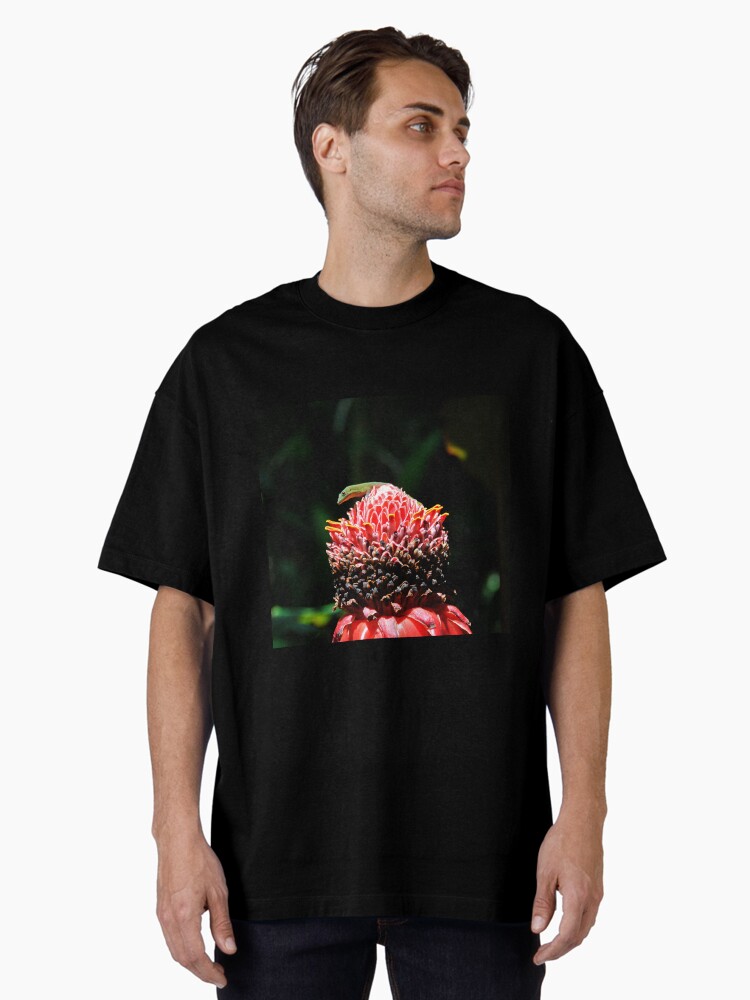 Thumbnail 2 of 7, Oversized T-Shirt, The lizard pops up. designed and sold by Scooterbob.