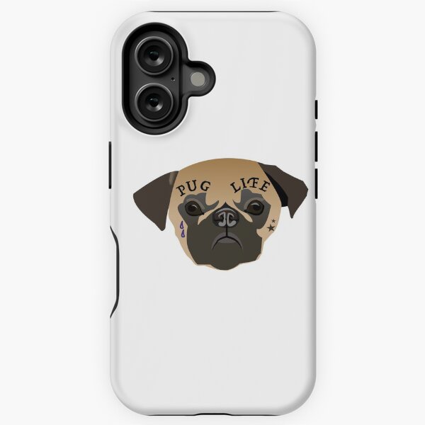 Vista previa del artículo con la obra «Vida Pug», diseñado y vendido por Shaun Hume.