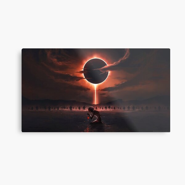 The Eclipse Metal Print