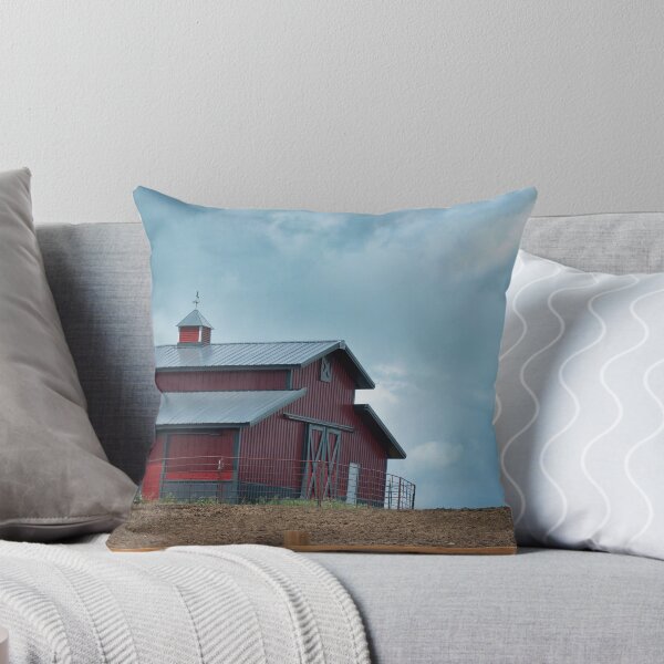 Item preview, Long Red barn designed and sold by Luna Doodle Design.