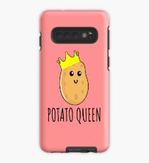 Funda/vinilo para Samsung Galaxy Reina de la patata - regalo divertido de la patata