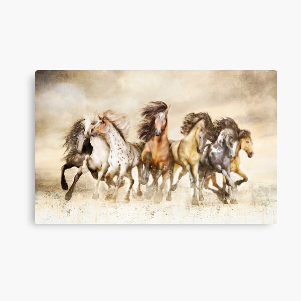 Item preview, Galloping Horses - The Magnificent Seven designed and sold by Shanina Conway.