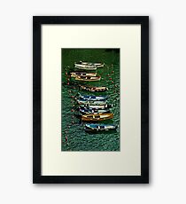 "Moored" Framed Print