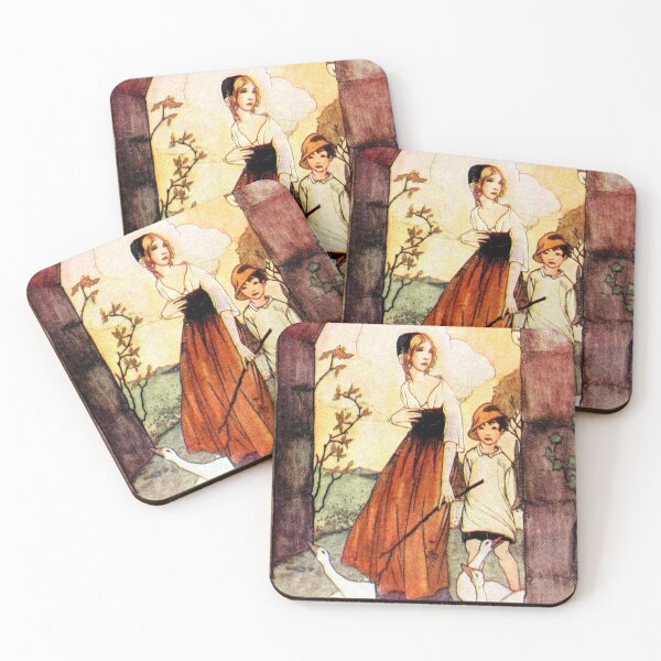 Item preview, The Goose Girl - Rie Cramer designed and sold by forgottenbeauty.