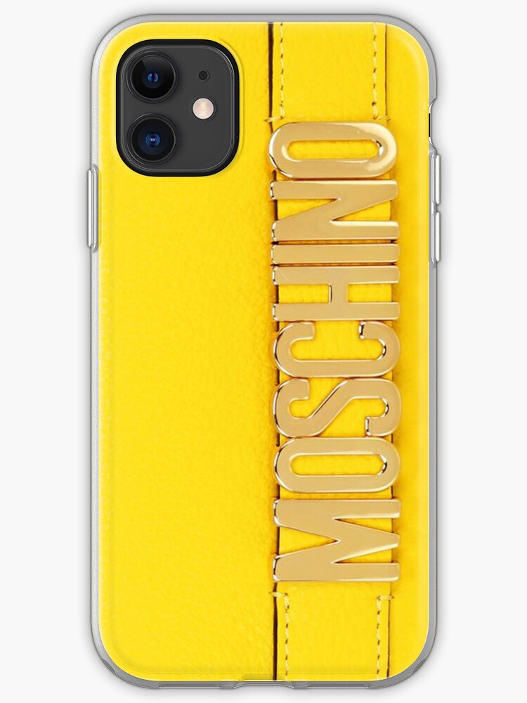 moschino yellow bag