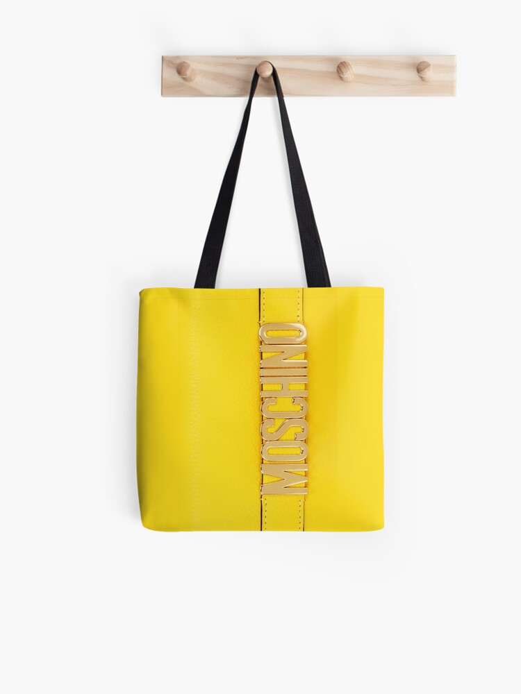 moschino yellow bag