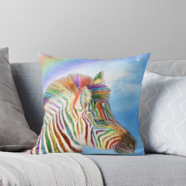 Item preview, Rainbow Zebra designed and sold by Carol  Cavalaris.