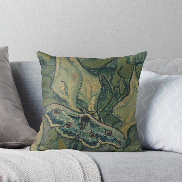 Item preview, Vincent van Gogh, Giant Peacock Moth, 1889 Painting designed and sold by VibrantDesign.