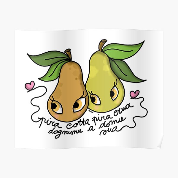 Proverbio Sardo - ILOVESARDEGNA Poster